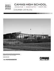 Camas High School serves 2,180 students in grades 9-12. . Camas high school course catalog